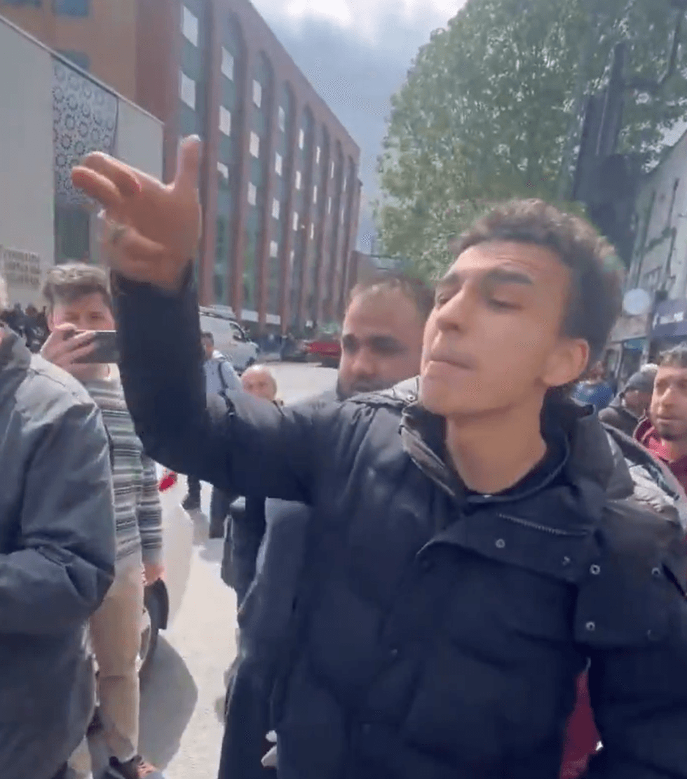 Man in Tower Hamlets