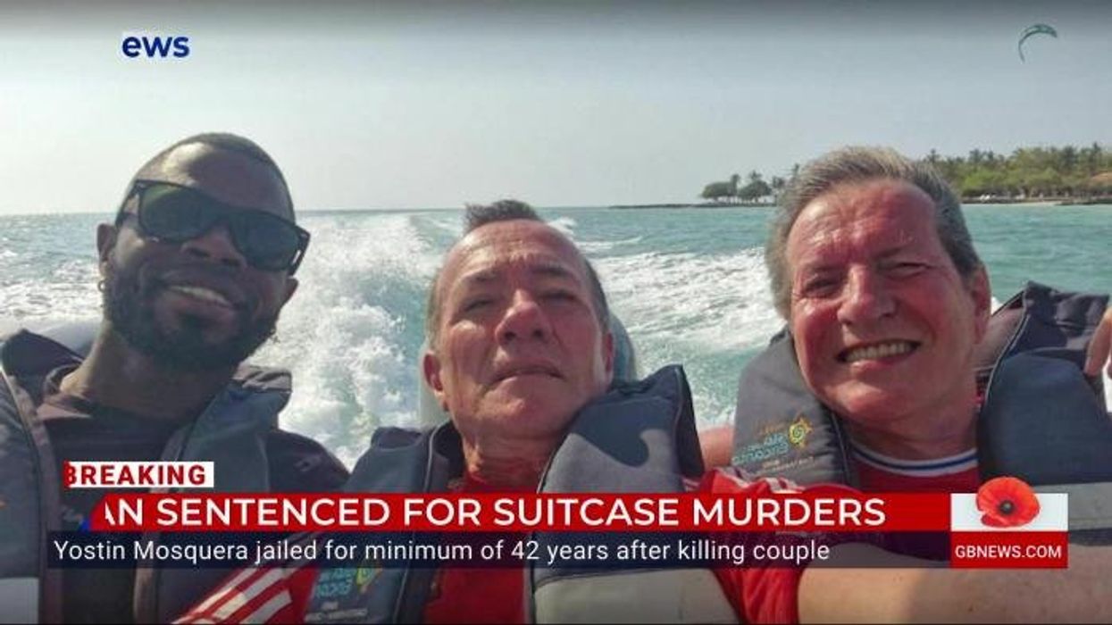 Man jailed for 42 years after murdering two people and dumping their remains in suitcases