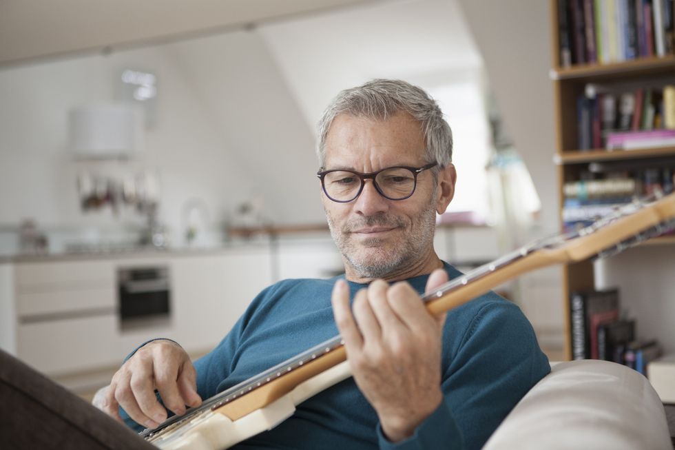 Man playing guitar