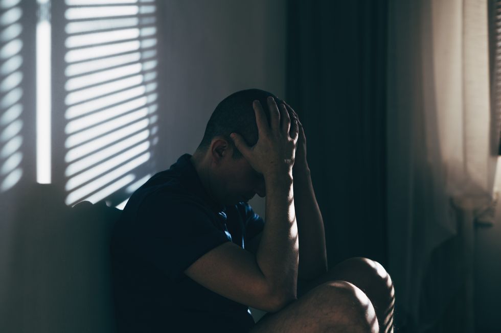 Man sad
