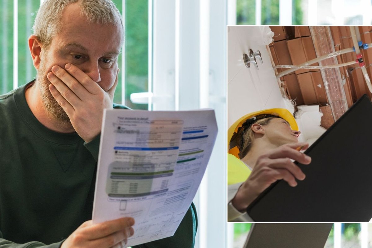 Man shocked at bill and insulation being carried out at home