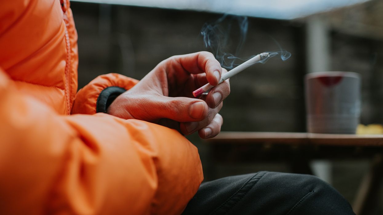 Man smoking