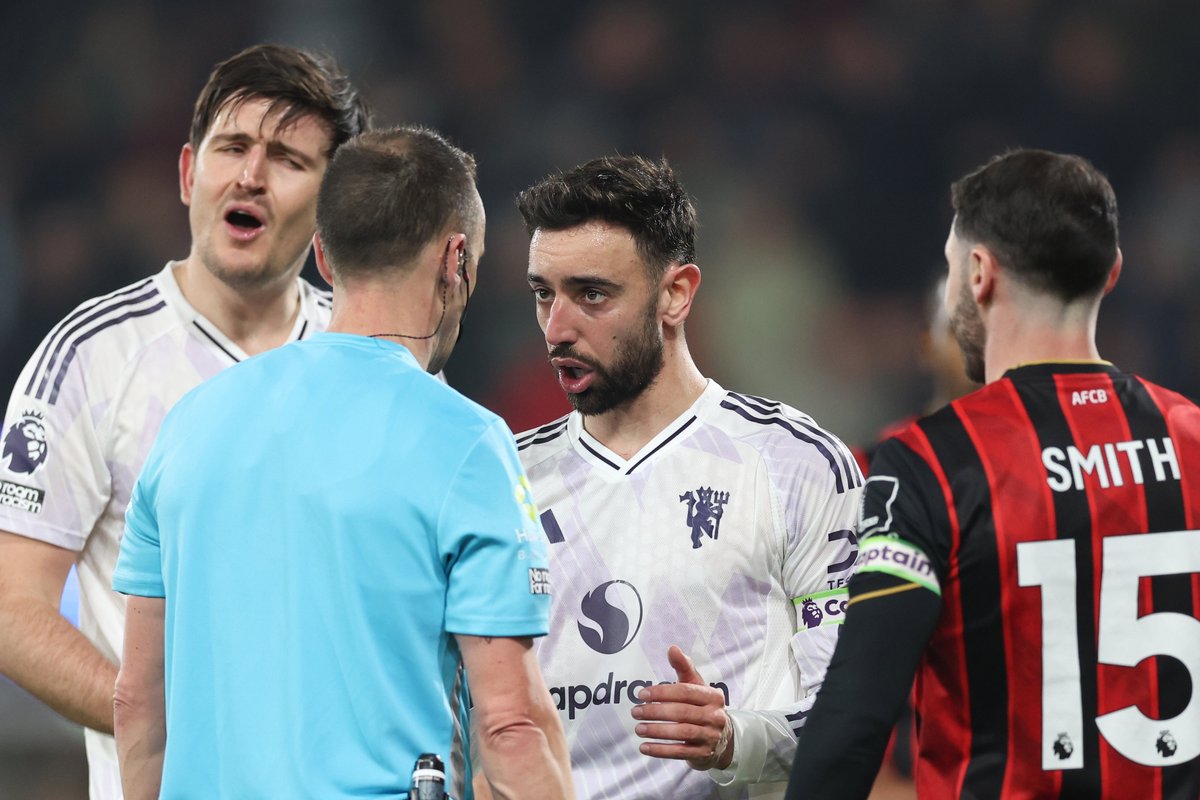 Man United draw with Bournemouth