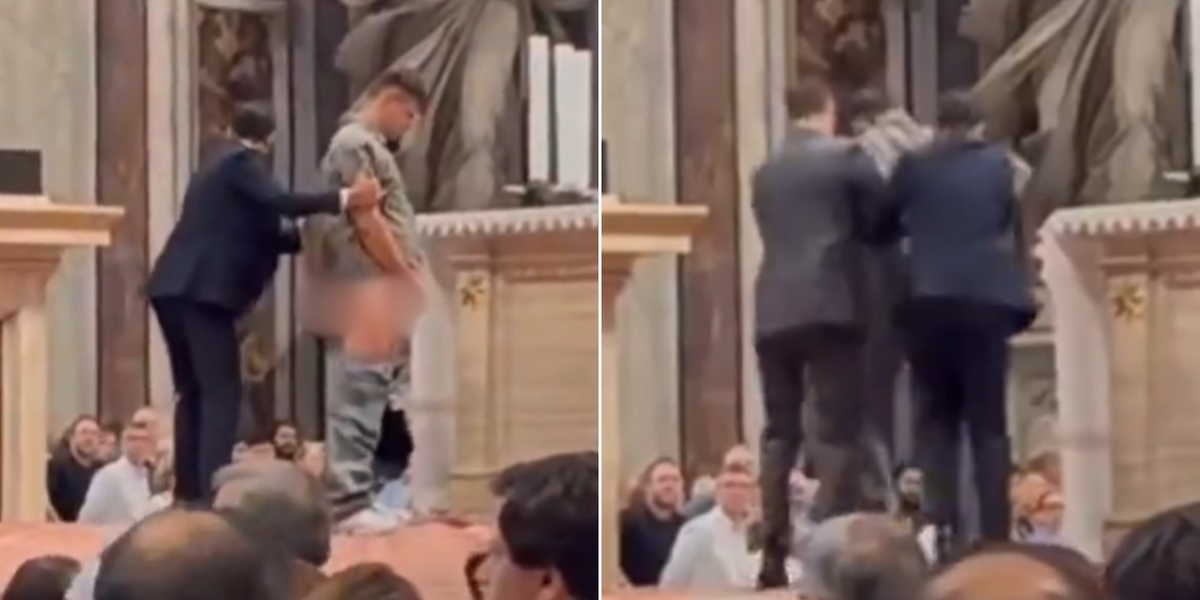 NextImg:Pope Leo left 'in shock' after man urinates on altar of St Peter's Basilica