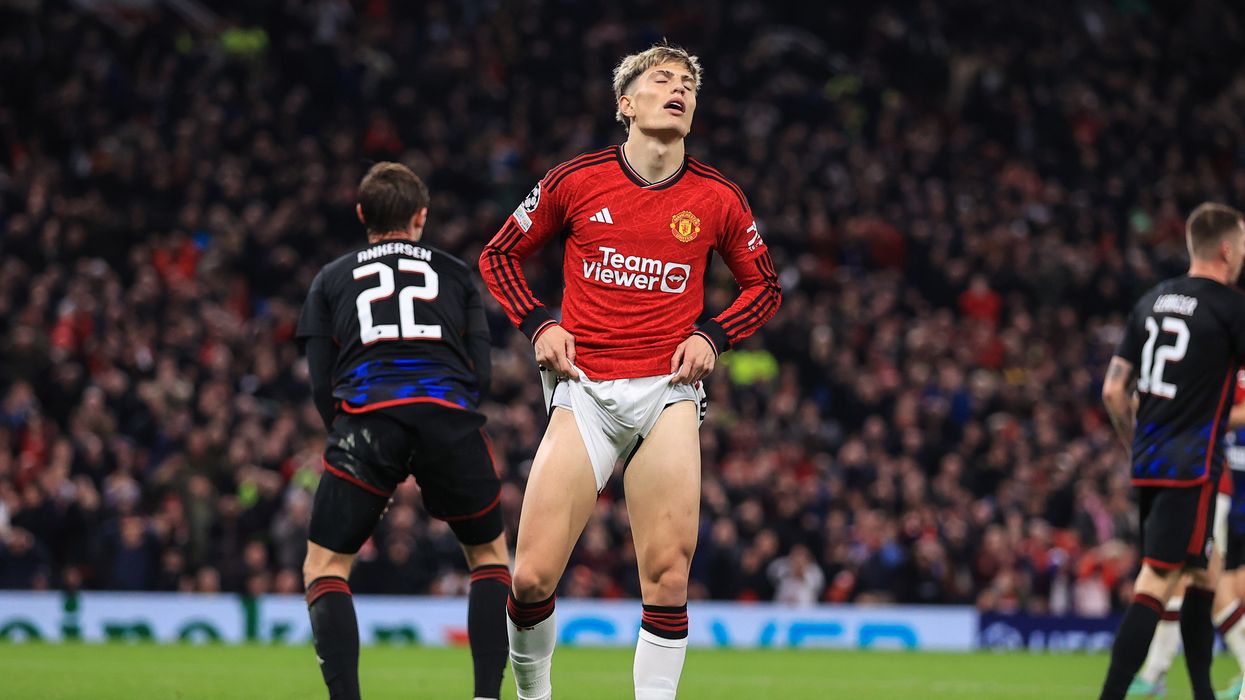 Man Utd Alejandro Garnacho Copenhagen