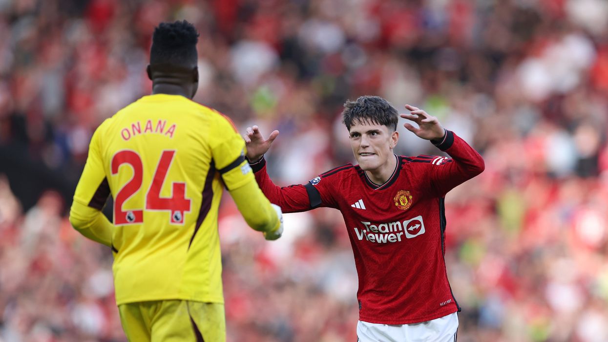 Man Utd Andre Onana Alejandro Garnacho