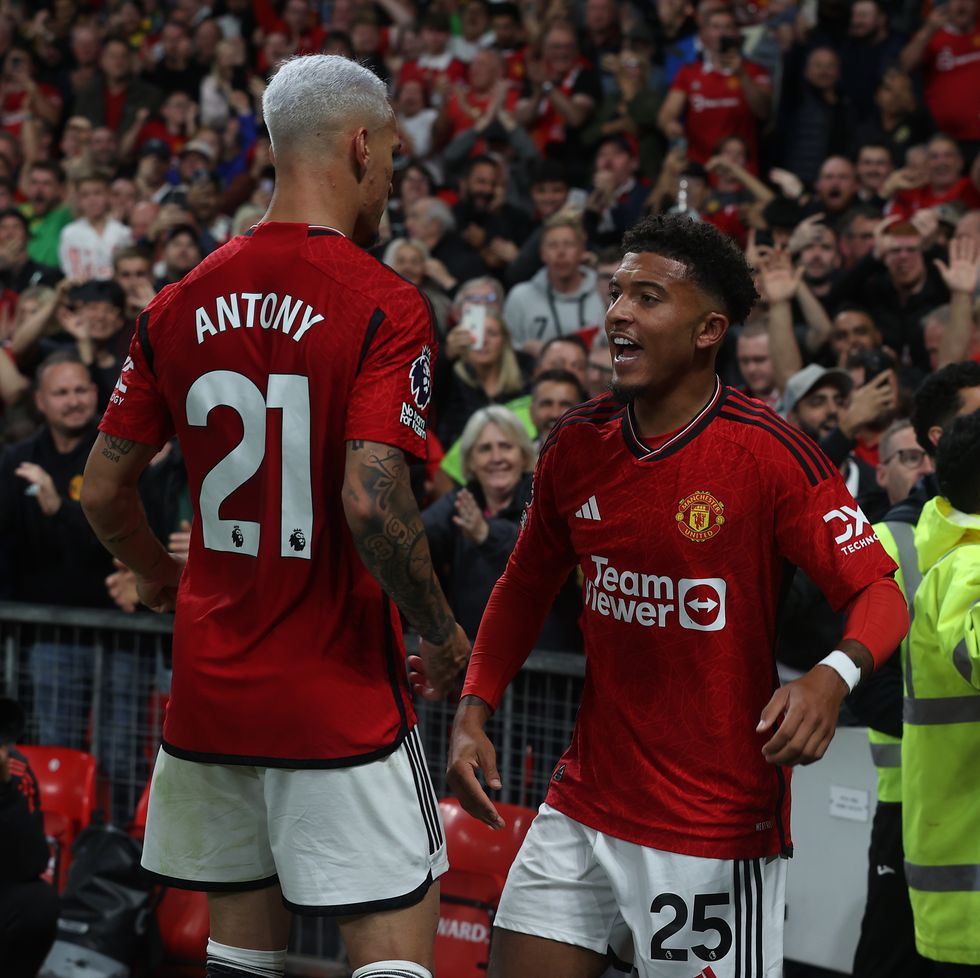 Man Utd Antony Jadon Sancho