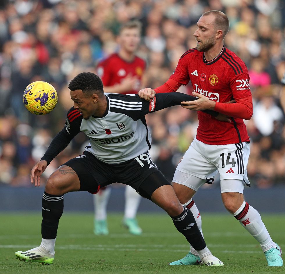 Man Utd Christian Eriksen Fulham