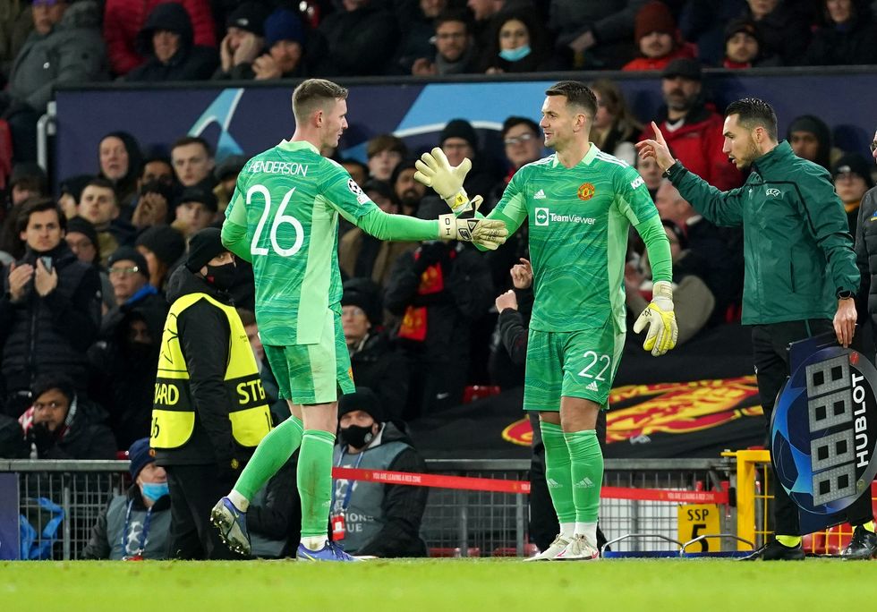Man Utd Dean Henderson Tom Heatong