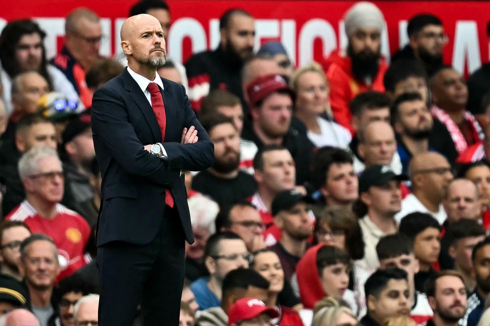 Man Utd Erik ten Hag sacked Liverpool