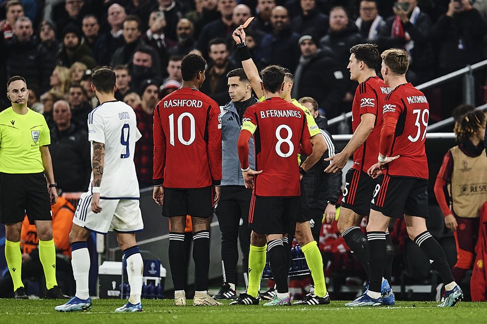 Man Utd Marcus Rashford Copenhagen