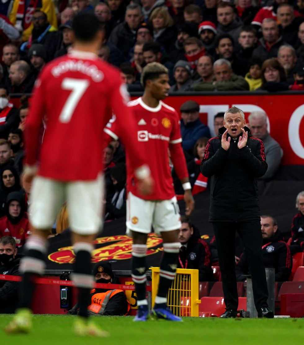 Man Utd Ole Gunnar Solskjaer