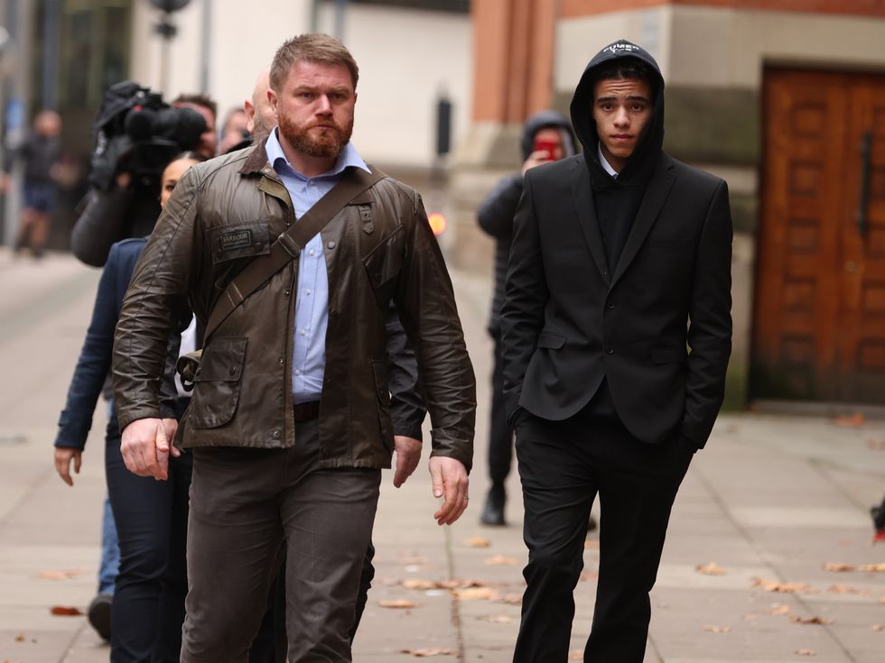 Man Utd striker Mason Greenwood