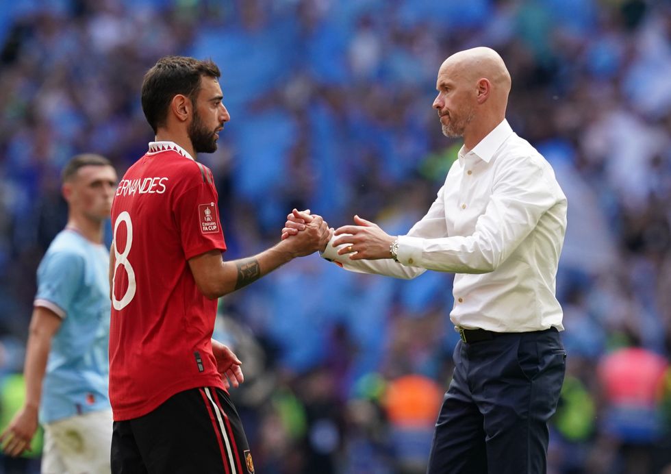 Man Utd transfer news Bruno Fernandes Erik ten Hag
