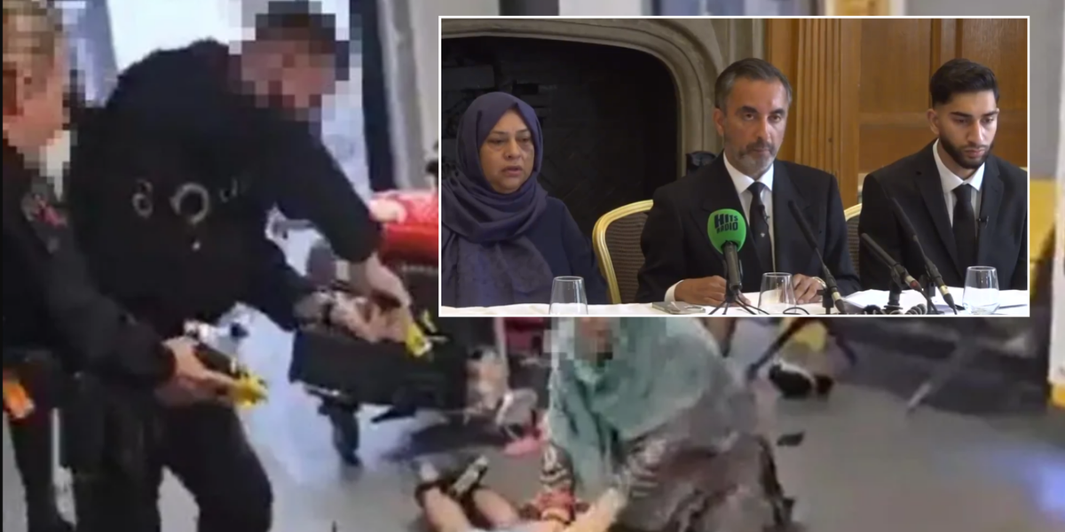NextImg:Manchester Airport suspect wanted to JOIN police says lawyer in extraordinary press conference as he sets out claims of racism tirade on flight