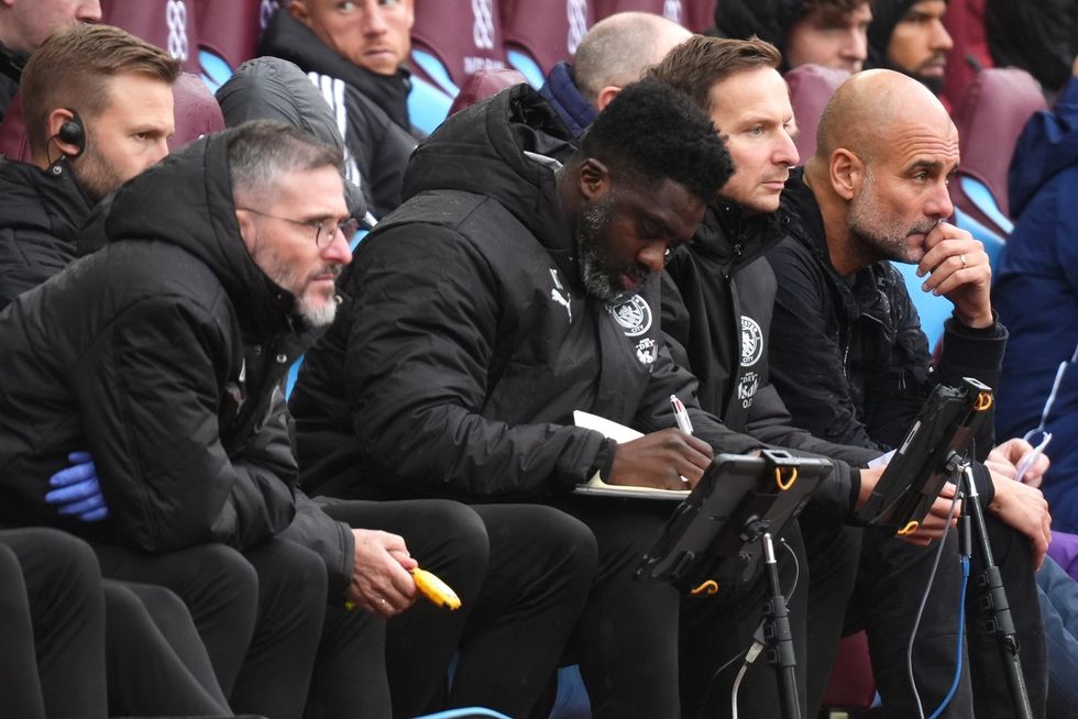 Manchester City assistant manager Kolo Toure insisted Pep Guardiola will be back for Crystal Palace