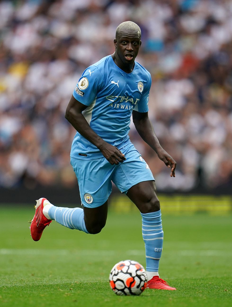 Manchester City footballer Benjamin Mendy, 27, who has been charged with four counts of rape and one count of sexual assault against three complainants aged over 16 between October 2020 and August 2021, Cheshire Constabulary said. Issue date: Thursday August 26, 2021.