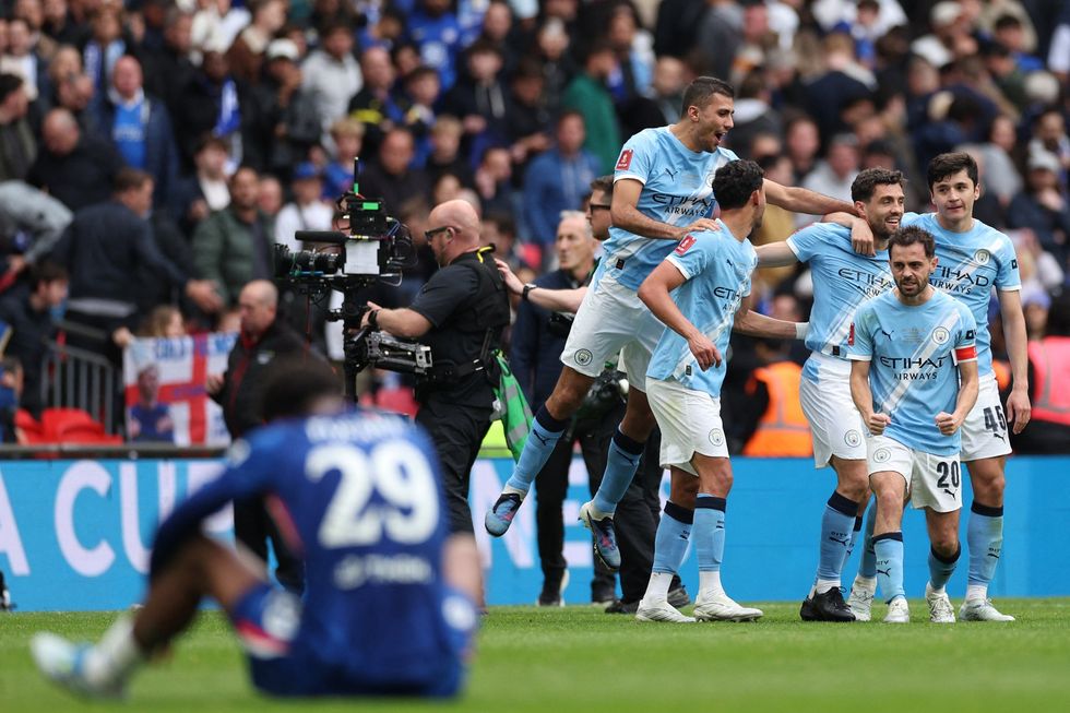 Manchester City have now won three FA Cups under Pep Guardiola