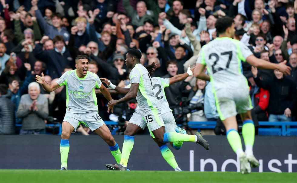 Manchester City ran riot after the first half to expose Chelsea's weaknesses