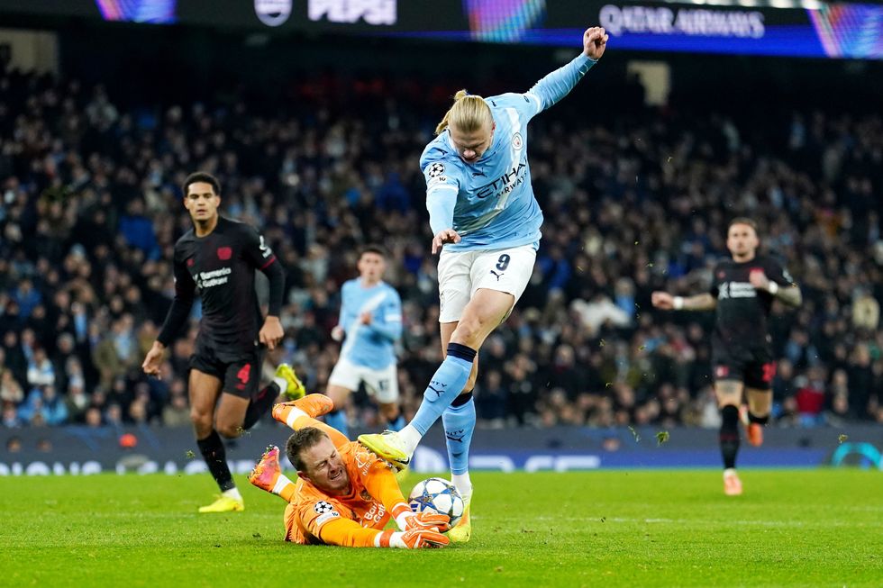 Manchester City were toothless in attack as Bayer Leverkusen took advantage