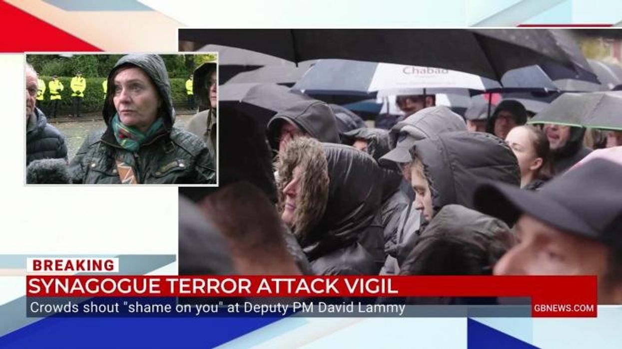 ‘Do they want more of us killed?’ Moment Jewish woman who heckled David Lammy at Manchester vigil speaks out on GB News
