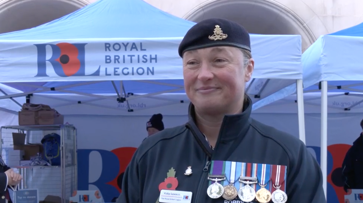 Manchester Poppy Day: Hundreds of volunteers take part in biggest street collection outside of London