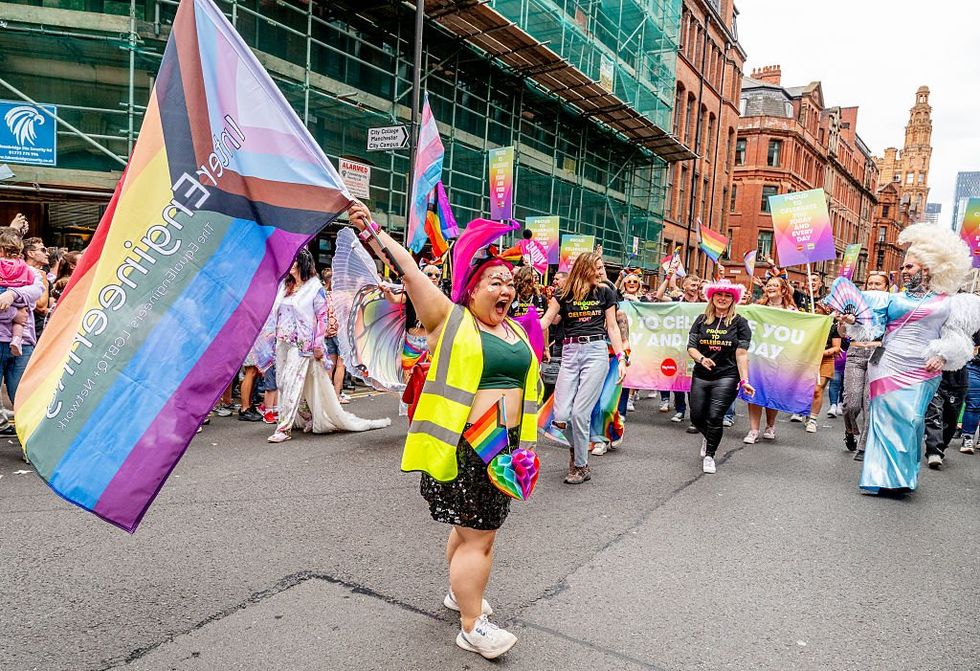 Manchester Pride celebration