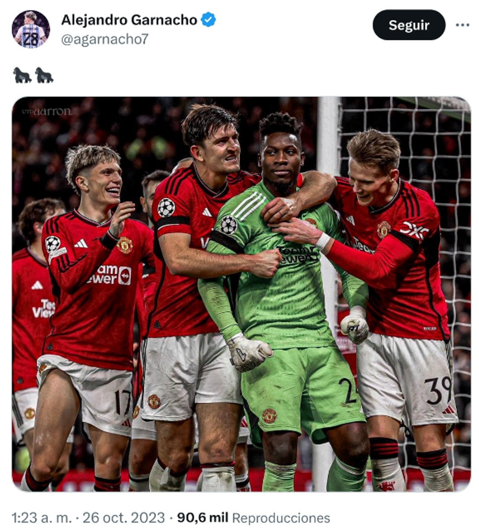 Manchester United Alejandro Garnacho