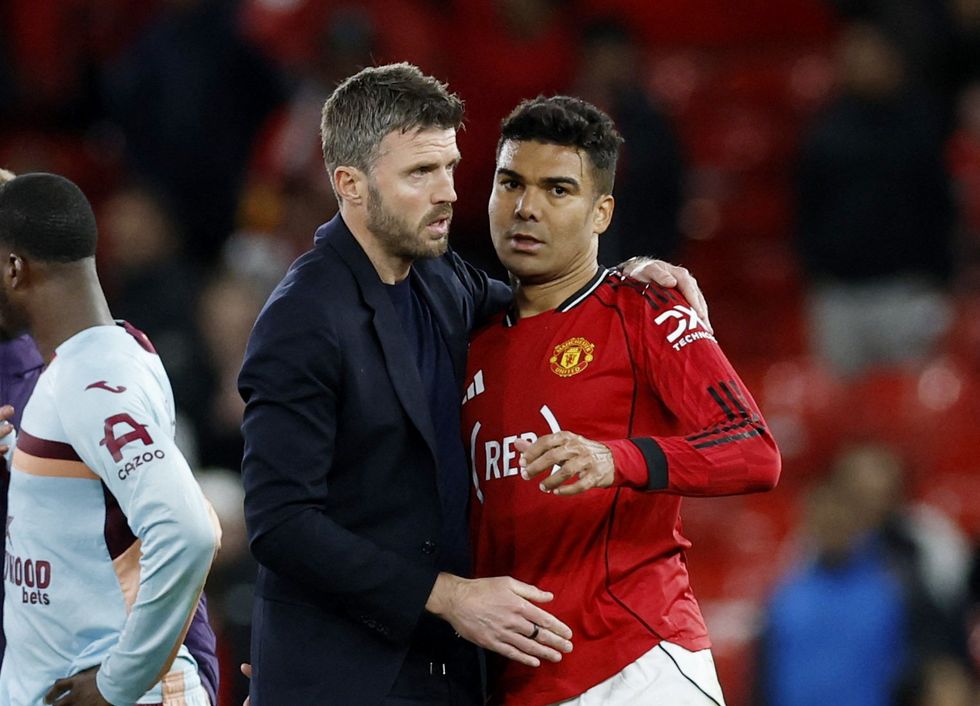 Manchester United boss Michael Carrick has insisted that Casemiro won't be staying at Old Trafford, despite his heroics against Brentford