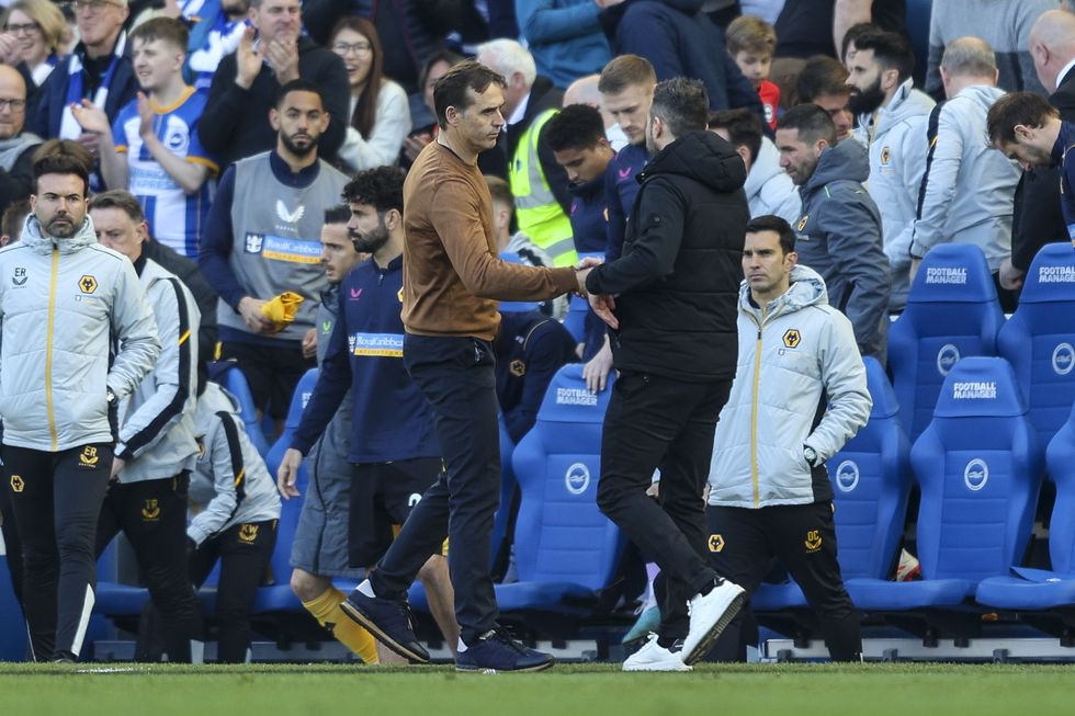 Manchester United Julen Lopetegui Roberto De Zerbi