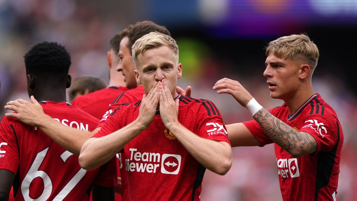 Manchester United Lyon Donny van de Beek