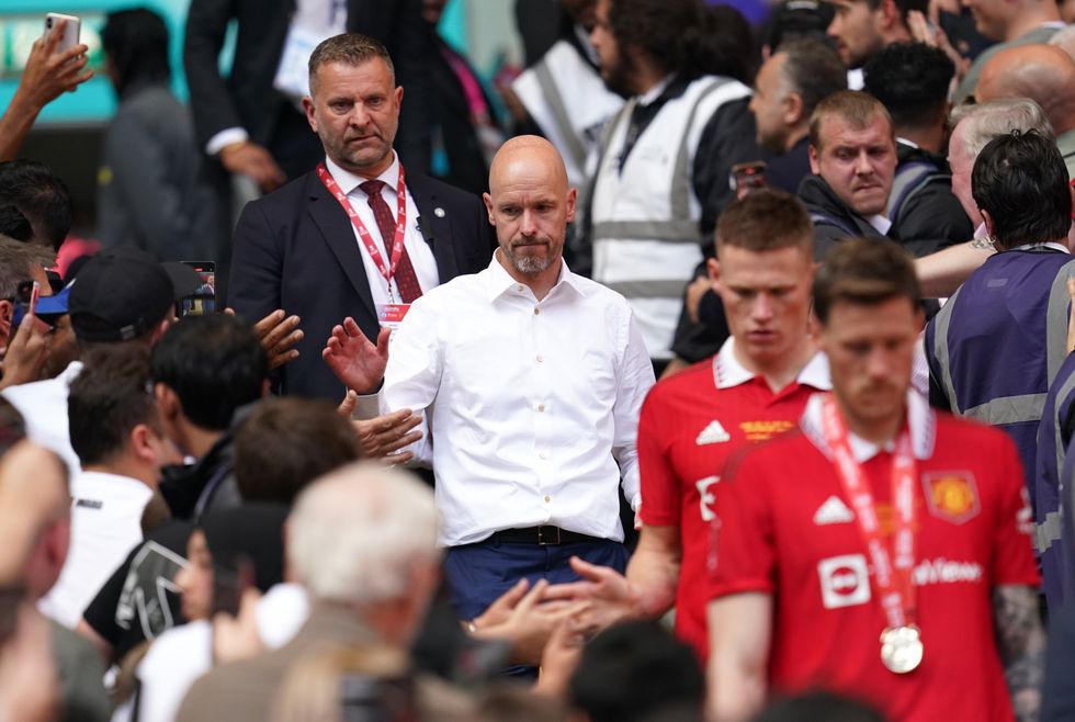 Manchester United manager Erik ten hag