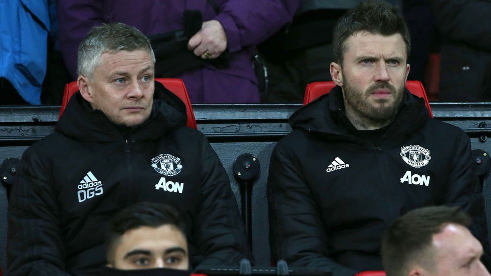 Manchester United Ole Gunnar Solskjaer Michael Carrick