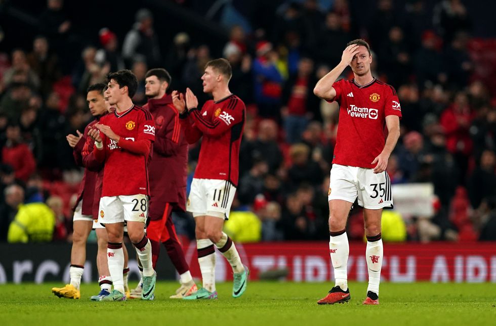 Manchester United players appear devoid of any confidence