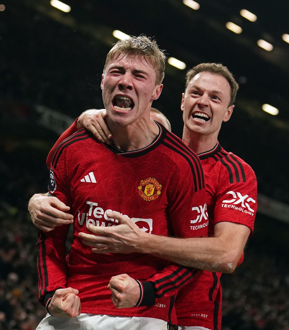 Manchester United Rasmus Hojlund Aston Villa