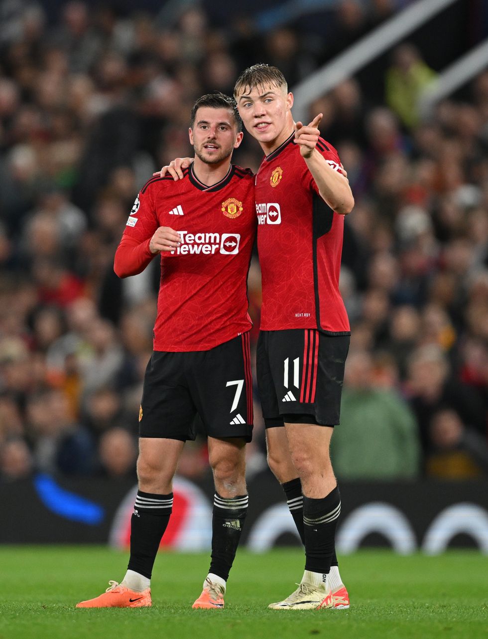 Manchester United Rasmus Hojlund Mason Mount