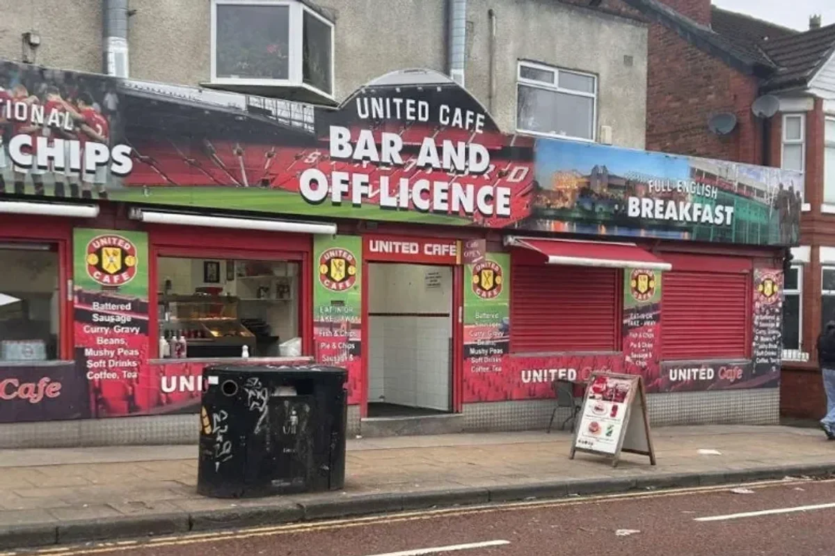 Manchester United-themed café