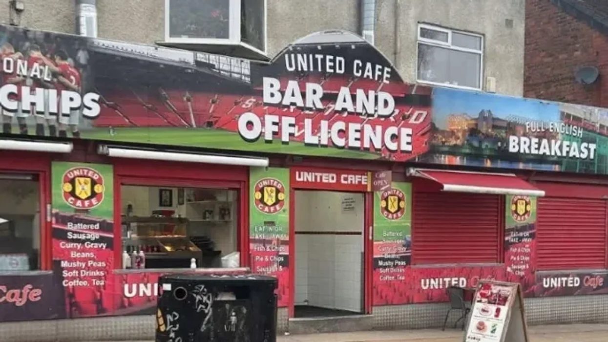 Manchester United-themed café