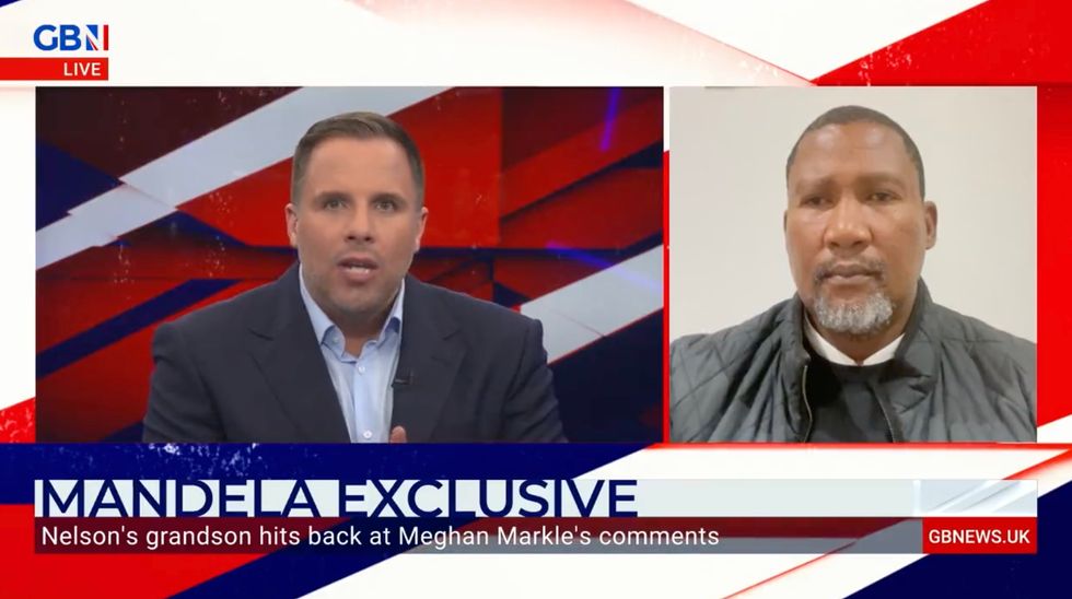 Mandla Mandela in conversation with Dan Wootton
