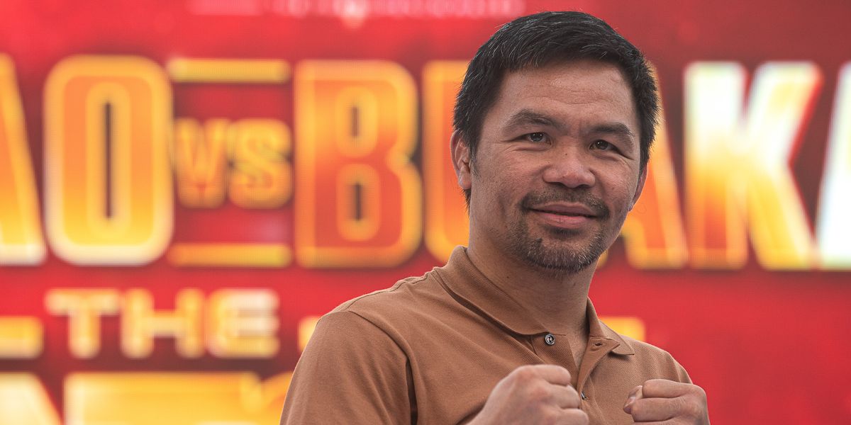NextImg:Manny Pacquiao, 46, makes astonishing boxing return and will fight opponent 17 years younger than him