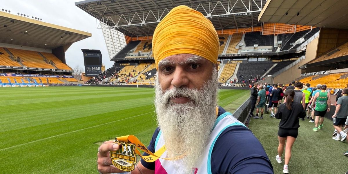 Wolverhampton man will walk 130 MILES to race start line before running at the iconic event in monumental charity effort Wolverhampton man will walk 130 MILES to race start line before running at the iconic event in monumental charity effort