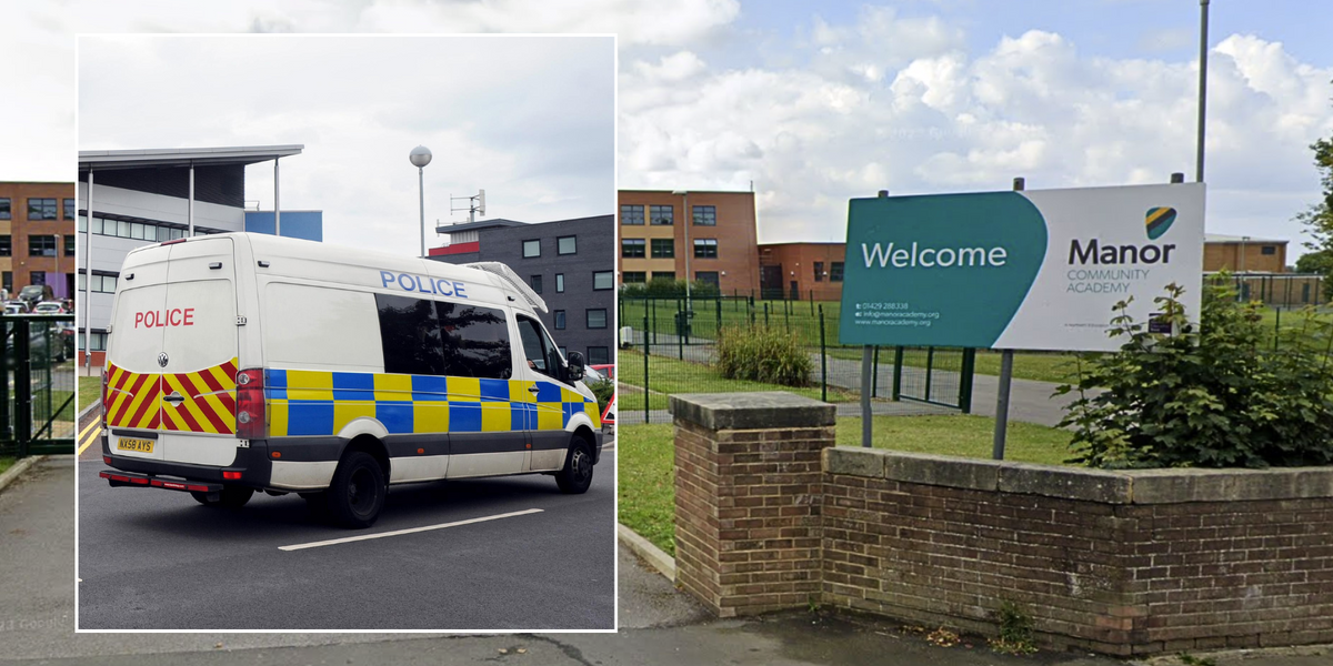 NextImg:School 'in lockdown' with teacher left 'bleeding' and children 'crying' after 'intruders stormed gates'