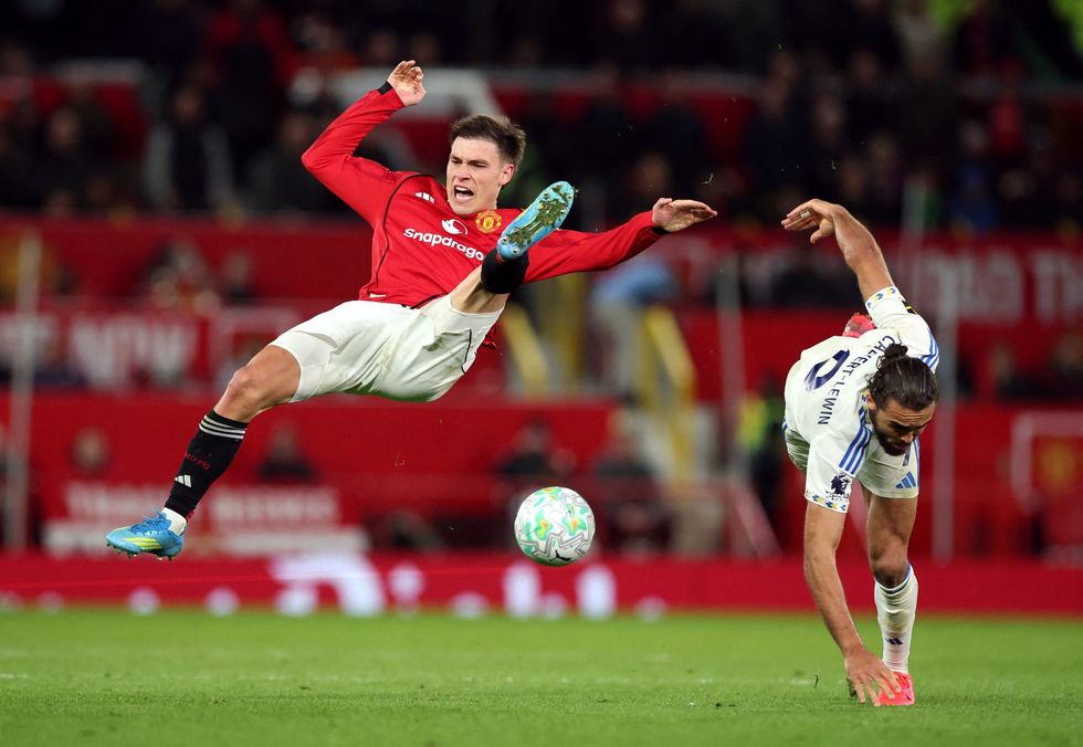 Manuel Ugarte was totally out of his depth in Man United's defeat to Leeds
