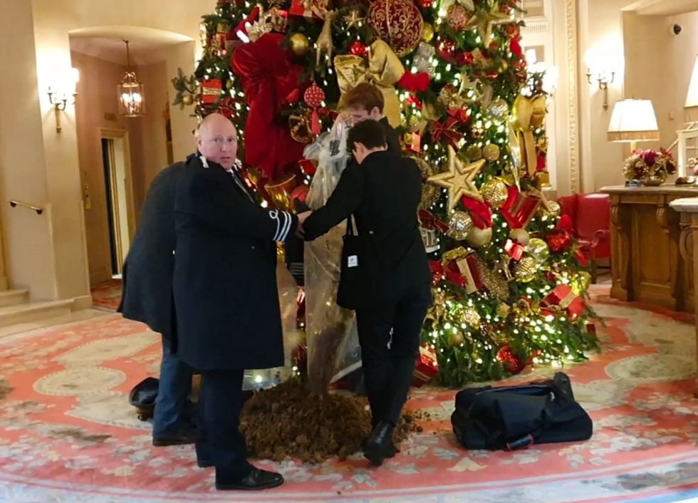 Manure at the Ritz Hotel