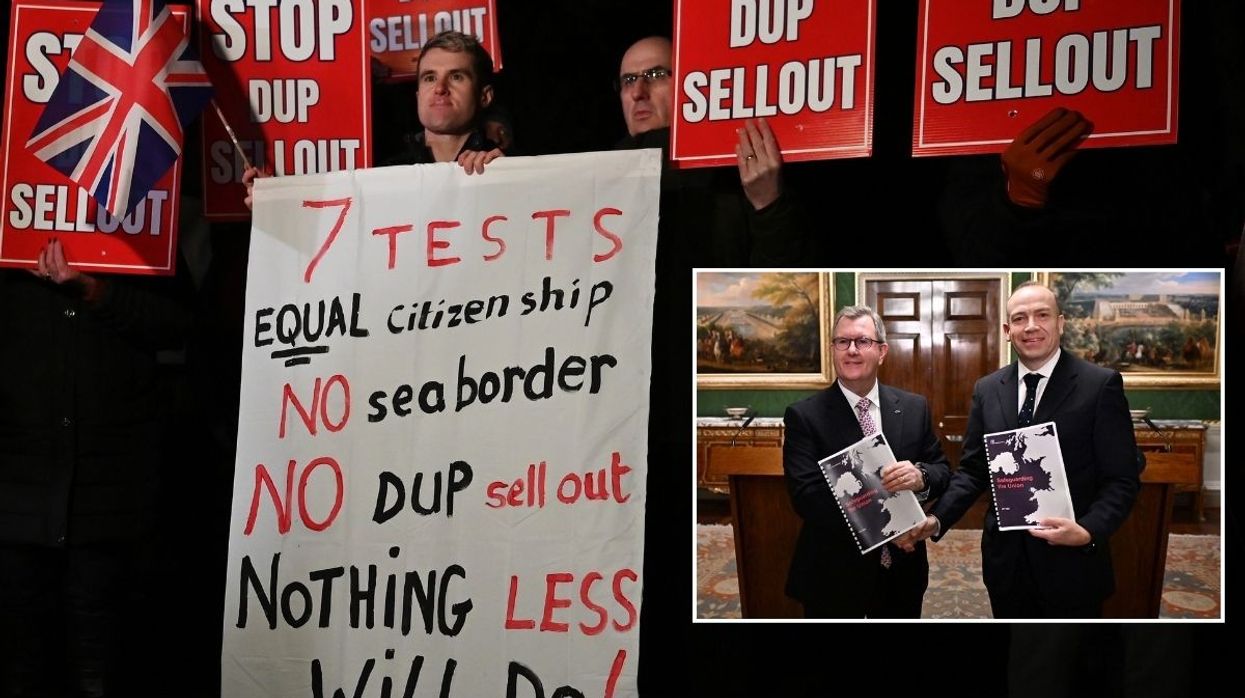 Many Unionists have been left frustrated by Sir Jeffrey Donaldson's deal with Chris Heaton-Harris