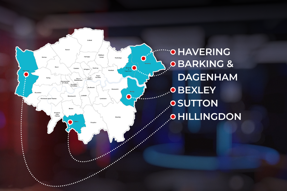 Map of London