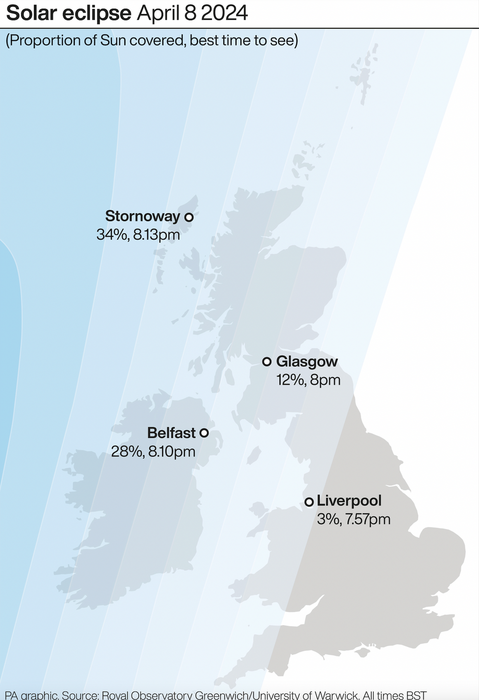 UK solar eclipse 2024 How and where to watch