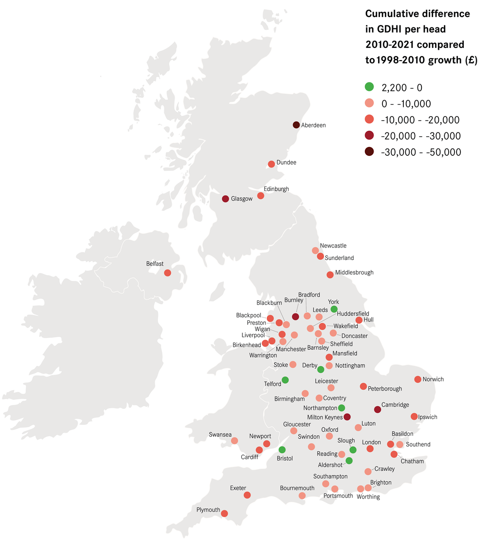 Map of the UK