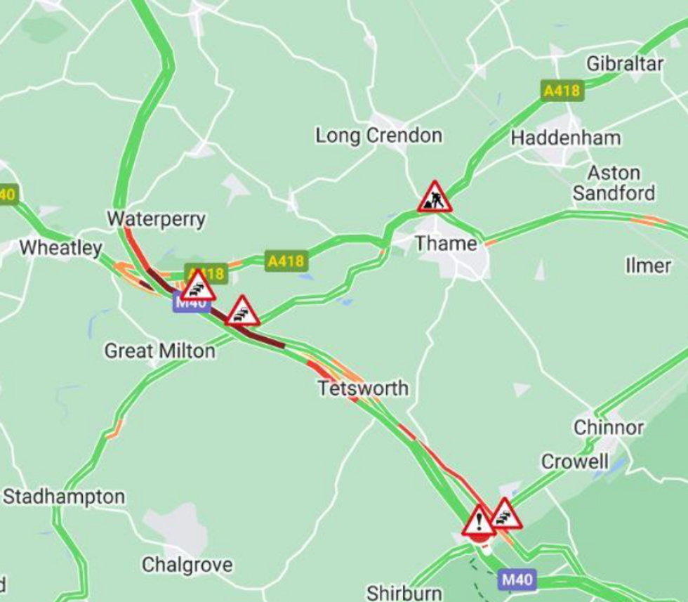m40-motorway-closed-lorry-overturns-in-horror-collision-with-drivers