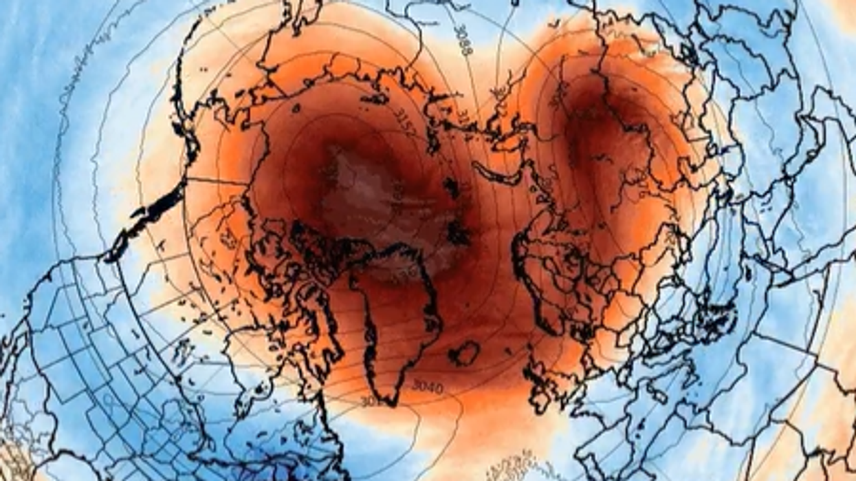 Map showing the polar belt